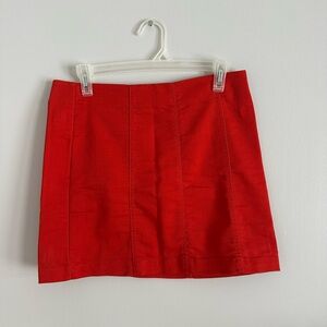 Forever 21 Red Mini Skirt
